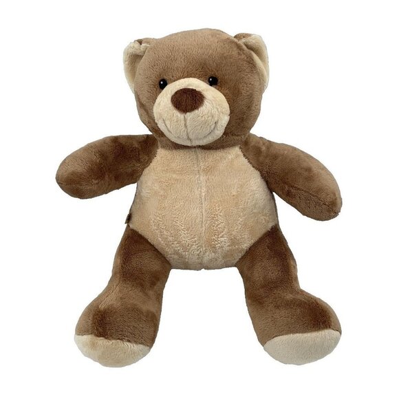 Build a Bear Brown Bear 16" EUC Stuffed Animal Brown Eyes - Picture 1 of 7
